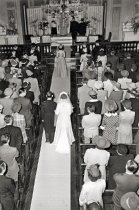Wedding procession, Lawrence Bell wedding
